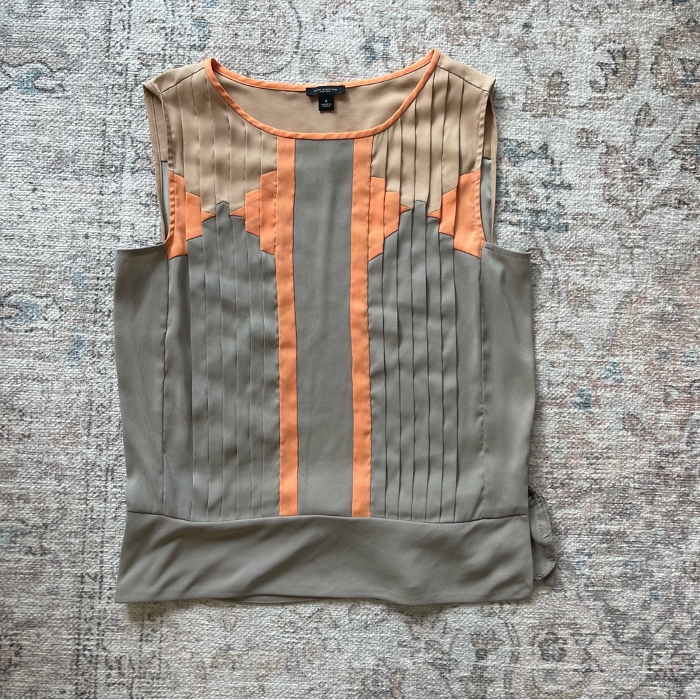 Ann Taylor Sleeveless Blouse